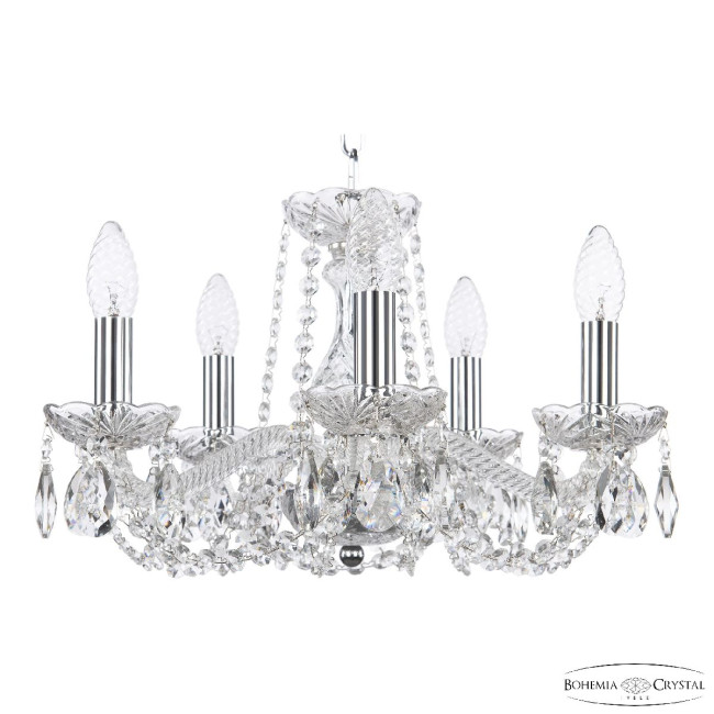 Подвесная люстра Bohemia Ivele Crystal 119/5/141 Ni Подвесная люстра Bohemia Ivele Crystal 119/5/141 Ni