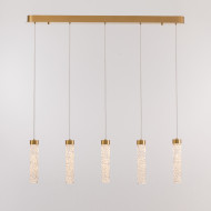 Подвесной светильник MD24030028-5B brass/clear Подвесной светильник MD24030028-5B brass/clear