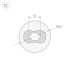 Силиконовый профиль Arlight WPH-FLEX-D22-360deg-S8-5m WHITE 045847 Силиконовый профиль Arlight WPH-FLEX-D22-360deg-S8-5m WHITE 045847