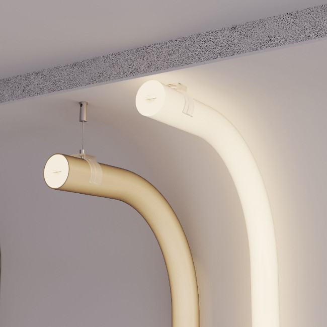 Силиконовый профиль Arlight WPH-FLEX-D22-360deg-S8-5m WHITE 045847 Силиконовый профиль Arlight WPH-FLEX-D22-360deg-S8-5m WHITE 045847