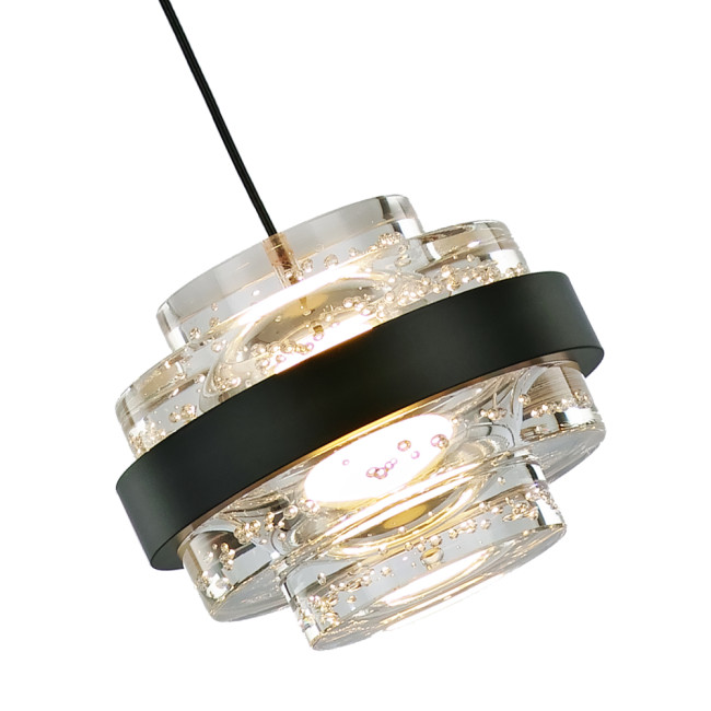 Подвесной светильник Delight Collection MD22030002 MD22030002-1A black/clear Подвесной светильник Delight Collection MD22030002 MD22030002-1A black/clear