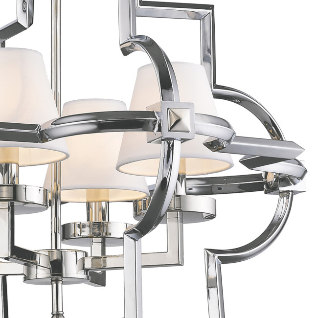 Подвесная люстра Delight Collection Mandeville KM0728P-4M nickel Подвесная люстра Delight Collection Mandeville KM0728P-4M nickel