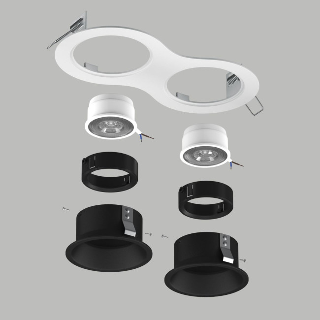 Встраиваемый светильник Lightstar Domino (214626+214607+214607+214007+214007) D6260707BMOD Встраиваемый светильник Lightstar Domino (214626+214607+214607+214007+214007) D6260707BMOD