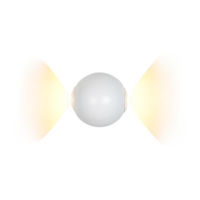 Настенный светодиодный светильник iLedex Rainbow ZD8168-6W WH