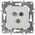 Розетка RCA Эра 12-3113-01 Б0027471 Розетка RCA Эра 12-3113-01 Б0027471