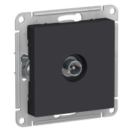 Розетка TV проходная 4DB Systeme Electric AtlasDesign Карбон ATN001092