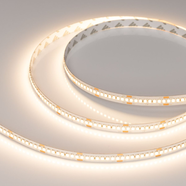 Светодиодная лента Arlight RT-A240-10mm 24V Warm3000 (22 W/m, IP20, 5m) (высок.эфф.150 лм/Вт) 038745(1) Светодиодная лента Arlight RT-A240-10mm 24V Warm3000 (22 W/m, IP20, 5m) (высок.эфф.150 лм/Вт) 038745(1)