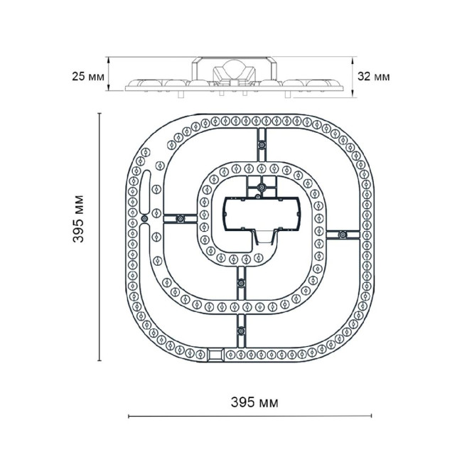 Светодиодный модуль Novotech Klark LED 90W 3000/4200/6300K 357770 Светодиодный модуль Novotech Klark LED 90W 3000/4200/6300K 357770