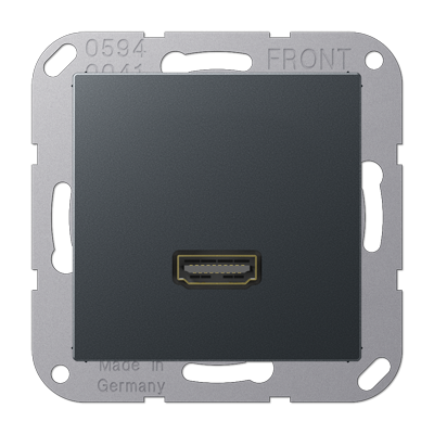 Розетка HDMI Jung MAA1112ANM Розетка HDMI Jung MAA1112ANM