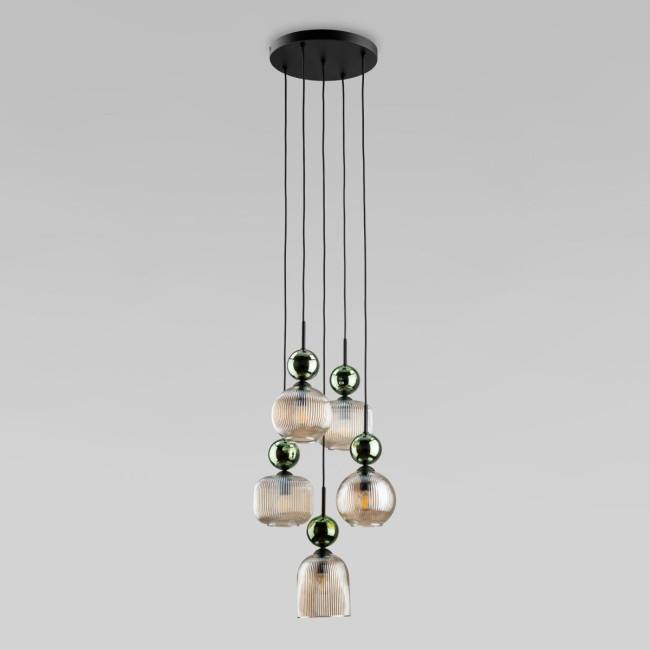 Подвесной светильник TK Lighting 11149 Sophia Green Cognac a071835 Подвесной светильник TK Lighting 11149 Sophia Green Cognac a071835