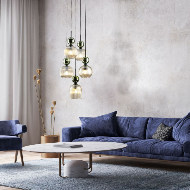 Подвесной светильник TK Lighting 11149 Sophia Green Cognac a071835 Подвесной светильник TK Lighting 11149 Sophia Green Cognac a071835