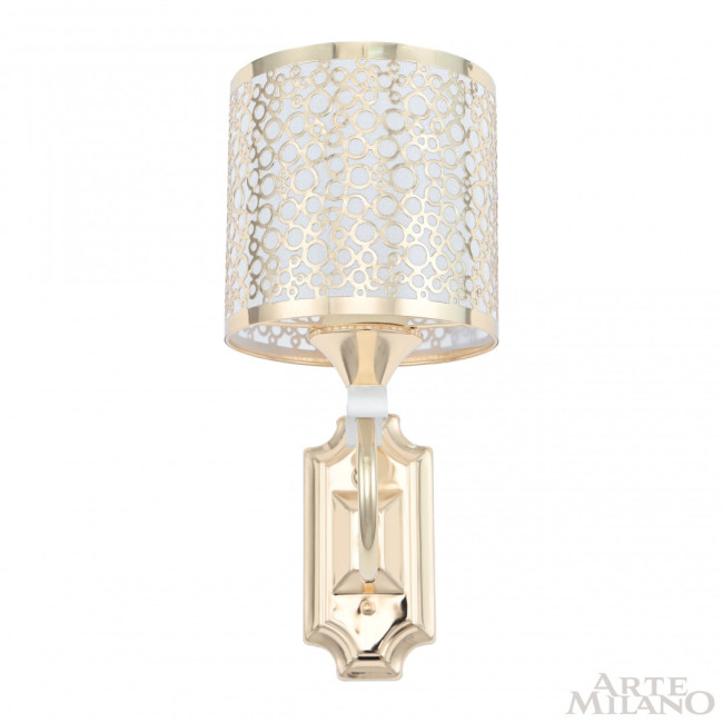 Бра Arte Milano Florentia-9787 309787/1W Wh/Gd