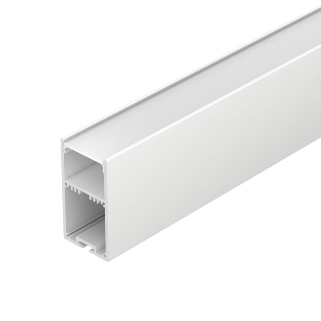 Алюминиевый профиль Arlight с экраном SL-LINE-3667-2500 WHITE+OPAL 036303 Алюминиевый профиль Arlight с экраном SL-LINE-3667-2500 WHITE+OPAL 036303