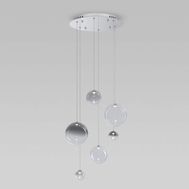 Подвесной светильник Eurosvet Wonder 50230 LED хром a062052 Подвесной светильник Eurosvet Wonder 50230 LED хром a062052