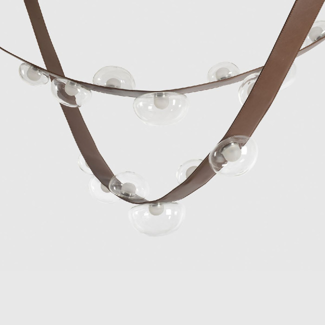 Подвесная люстра Crystal Lux BOSQUE SP7 L3000 BROWN/TRANSPARENT Подвесная люстра Crystal Lux BOSQUE SP7 L3000 BROWN/TRANSPARENT