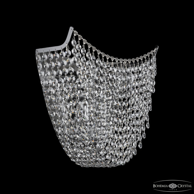 Настенный светильник Bohemia Ivele Crystal 77081B/34 Ni Настенный светильник Bohemia Ivele Crystal 77081B/34 Ni