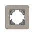 Рамка алюминиевая на 1 пост Arlight FRM-AKIRY-AL-1-SR 049680