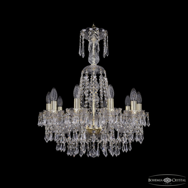 Подвесная люстра Bohemia Ivele Crystal 1403/10/195/XL-65 G Подвесная люстра Bohemia Ivele Crystal 1403/10/195/XL-65 G