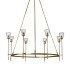 Подвесная люстра Delight Collection Torche De Verre 8614P/8 gold
