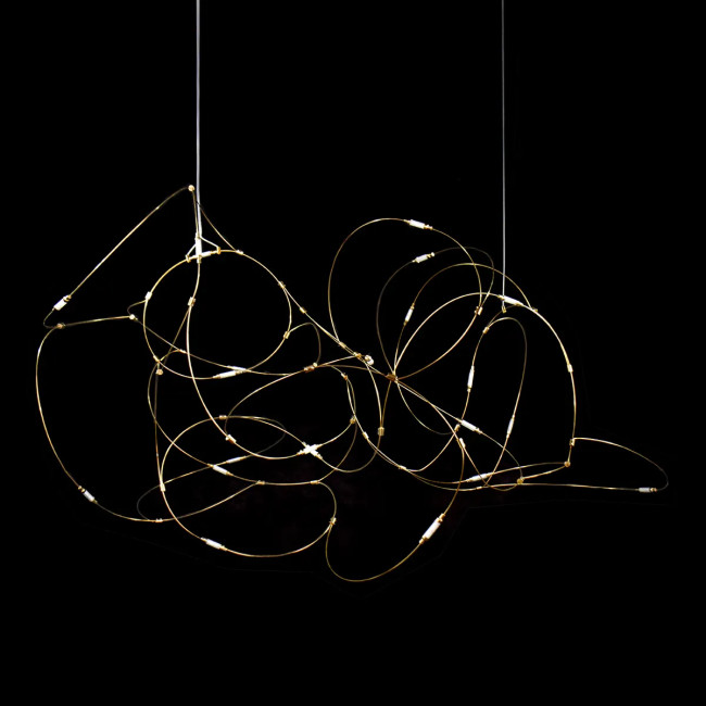 Подвесной светильник 10154P/L1500 gold Подвесной светильник 10154P/L1500 gold