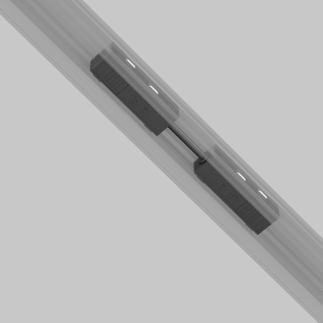 Коннектор питания прямой гибкий Maytoni Magnetic track system Exility TRA034CPC-42B-5-1 Коннектор питания прямой гибкий Maytoni Magnetic track system Exility TRA034CPC-42B-5-1
