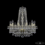 Подвесная люстра Bohemia Ivele Crystal 1410/12/195/h-60 G V0300 Подвесная люстра Bohemia Ivele Crystal 1410/12/195/h-60 G V0300