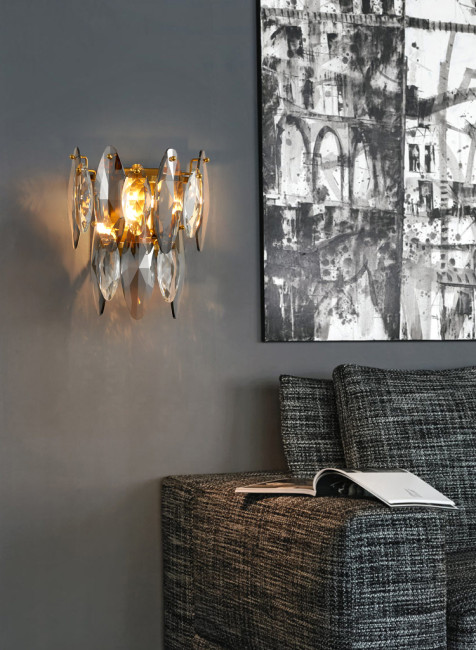 Настенный светильник Delight Collection MT8980-W brass Настенный светильник Delight Collection MT8980-W brass