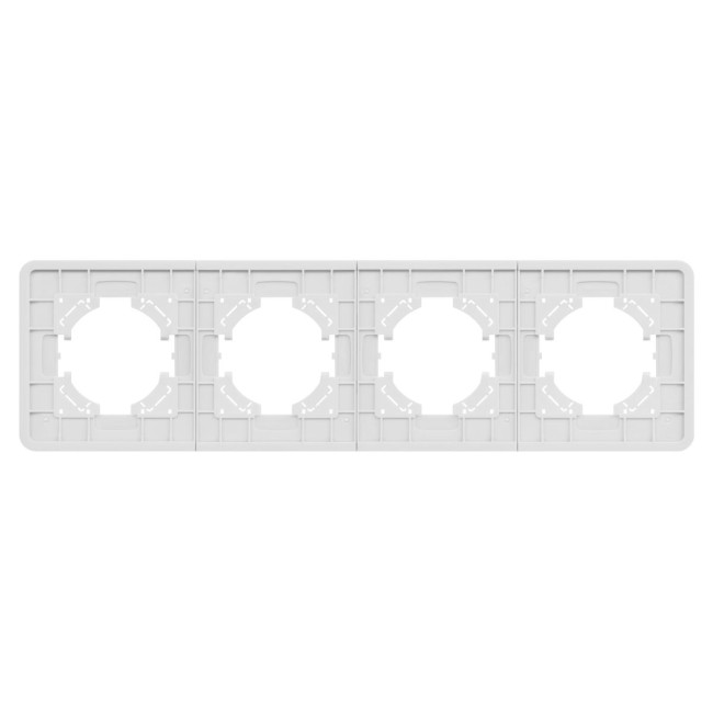 Рамка на 4 поста алюминиевая Arlight FRM-AKIRY-SFAL-4-SR 049743