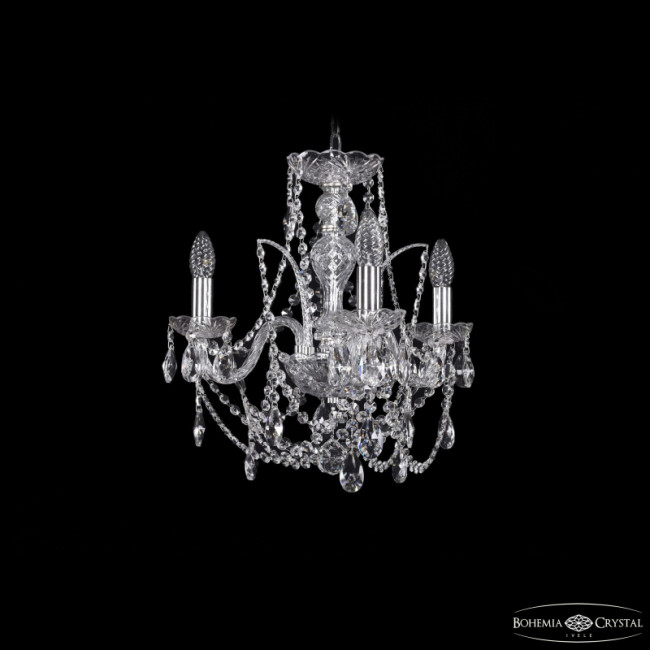 Подвесная люстра Bohemia Ivele Crystal 1411/3/141 Ni