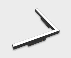 Трековый угловой магнитный светильник Italline Atom IT012-5044 black 3000K Трековый угловой магнитный светильник Italline Atom IT012-5044 black 3000K