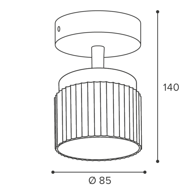 Накладной спот WOLTA Muse WSL-GX53/19BG-2 Накладной спот WOLTA Muse WSL-GX53/19BG-2