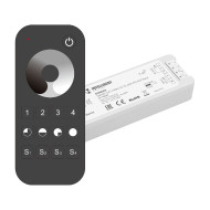 Диммер Arlight SMART-SET-PWM-101-72-DIM-PD-SUF Black (5-36V, 1x8A, x4, ПДУ 13кн, 2.4G) 036201 Диммер Arlight SMART-SET-PWM-101-72-DIM-PD-SUF Black (5-36V, 1x8A, x4, ПДУ 13кн, 2.4G) 036201