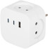 Разветвитель электрический ЭРА SP-4-3USBAC-W на 4 розетки + 3 USB A+C со шторками 10А белый Б0069083 Разветвитель электрический ЭРА SP-4-3USBAC-W на 4 розетки + 3 USB A+C со шторками 10А белый Б0069083