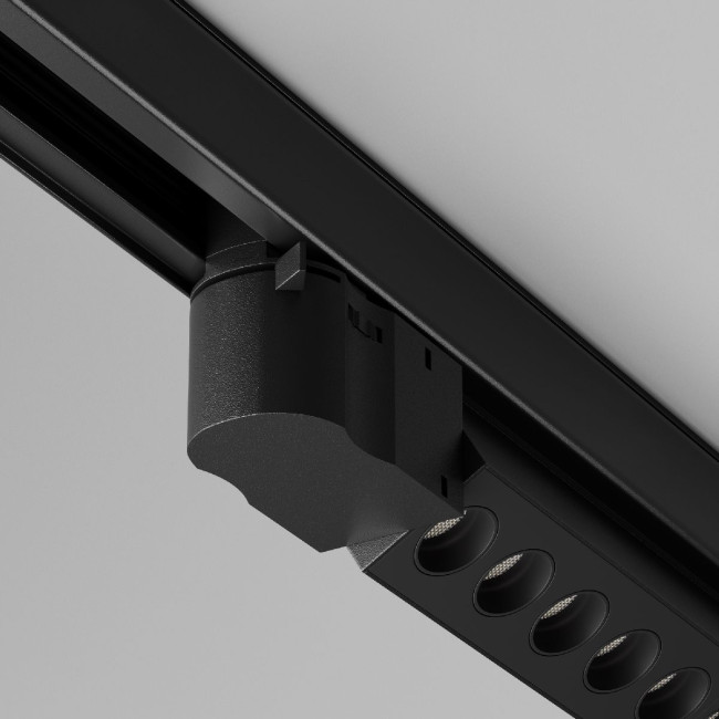 Трековый трехфазный светильник Maytoni Points TR195-3-10W4K-M-B Трековый трехфазный светильник Maytoni Points TR195-3-10W4K-M-B