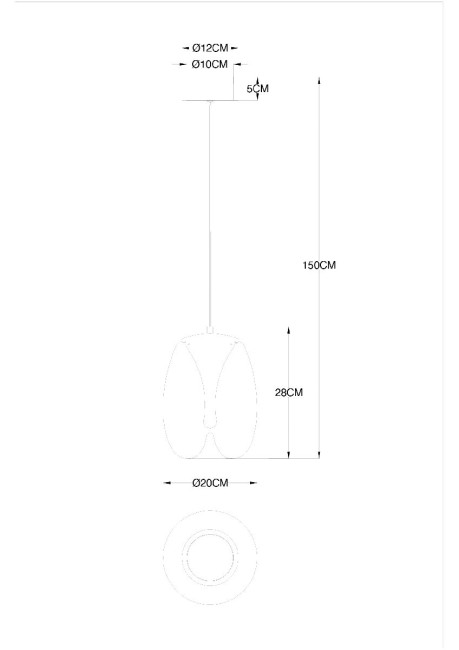Подвесной светильник Divinare Campo 5874/07 SP-8 Подвесной светильник Divinare Campo 5874/07 SP-8