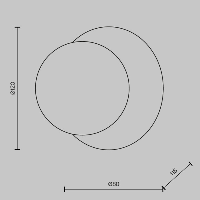 Бра Maytoni Ambre MOD331WL-L3BS3K Бра Maytoni Ambre MOD331WL-L3BS3K