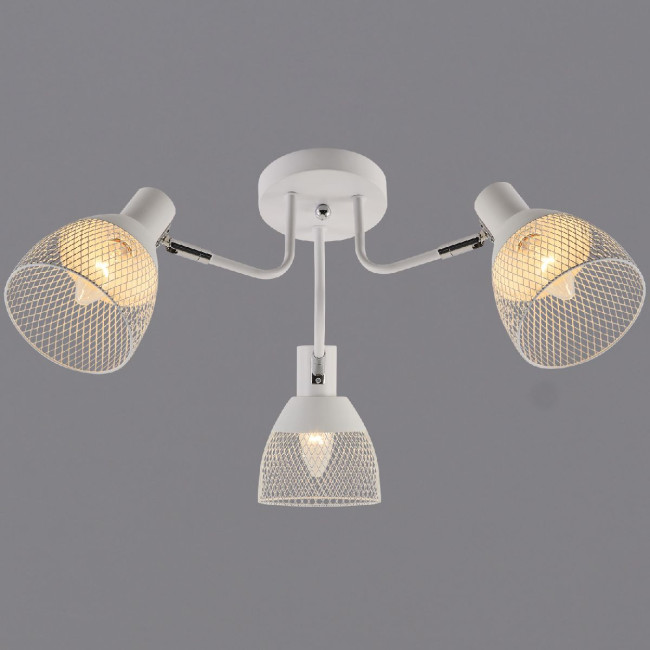 Потолочная люстра Reluce 01581-3.3-03 WH+CR Потолочная люстра Reluce 01581-3.3-03 WH+CR