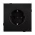 Механизм электрической розетки Arlight SCT-TENDO-MEU1-PL-BK (230V, 16A) 054079