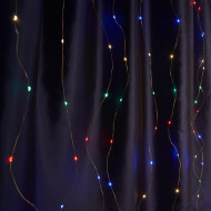 Светодиодная гирлянда Feron Занавес USB разноцветная без мерцания CL591 41640