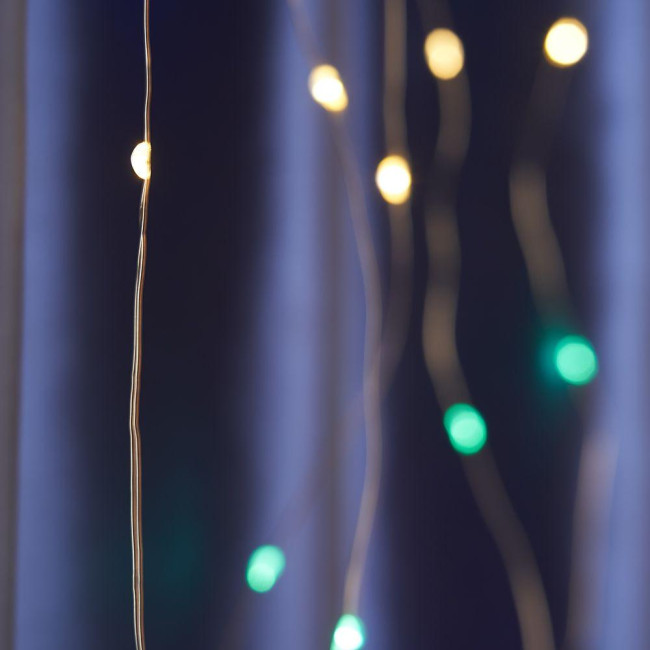 Светодиодная гирлянда Feron Занавес USB разноцветная без мерцания CL591 41640 Светодиодная гирлянда Feron Занавес USB разноцветная без мерцания CL591 41640