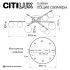 Потолочная люстра Citilux Glob CL209291 Потолочная люстра Citilux Glob CL209291