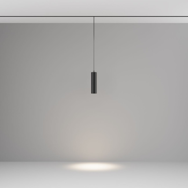 Трековый подвесной светодиодный светильник Maytoni Technica Focus Led TR041-2-12W4K-B