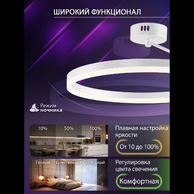 Потолочная люстра Natali Kovaltseva Finam LED LAMPS 81121/1C Потолочная люстра Natali Kovaltseva Finam LED LAMPS 81121/1C