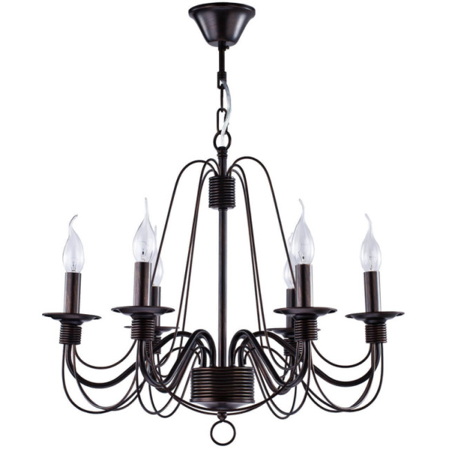 Подвесная люстра Freya Velia FR2046-PL-06-BR Подвесная люстра Freya Velia FR2046-PL-06-BR