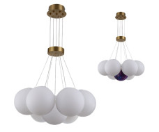 Подвесная люстра Kink Light Алди 08475-7,20 Подвесная люстра Kink Light Алди 08475-7,20