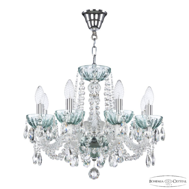 Подвесная люстра Bohemia Ivele Crystal 5402/8/165 Ni Birusa/M-1H Подвесная люстра Bohemia Ivele Crystal 5402/8/165 Ni Birusa/M-1H