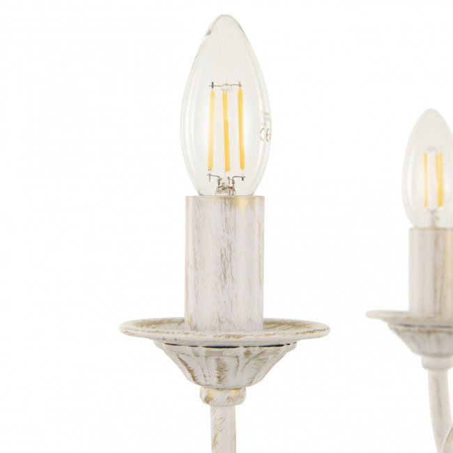 Подвесная люстра Arte Milano 342620/8 WT+G Подвесная люстра Arte Milano 342620/8 WT+G