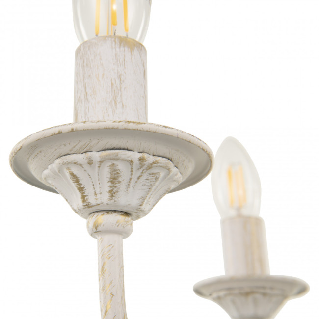 Подвесная люстра Arte Milano 342620/8 WT+G Подвесная люстра Arte Milano 342620/8 WT+G