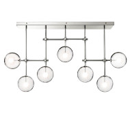 Потолочный светильник Delight Collection Globe Mobile KG0835P-7A chrome Потолочный светильник Delight Collection Globe Mobile KG0835P-7A chrome