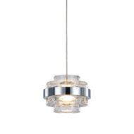 Подвесной светильник Delight Collection MD22030002 MD22030002-1A chrome/clear Подвесной светильник Delight Collection MD22030002 MD22030002-1A chrome/clear